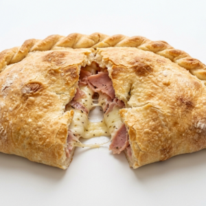 Calzone prosciutto e mozzarella