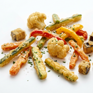 Verdure miste pastellate