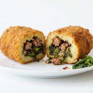 Crocchettone salsiccia e friarielli