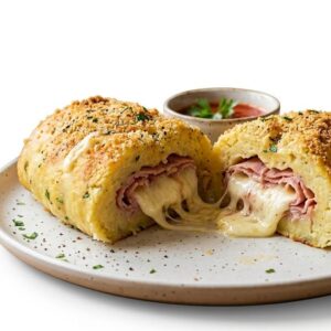 Crocchè prosciutto e mozzarella